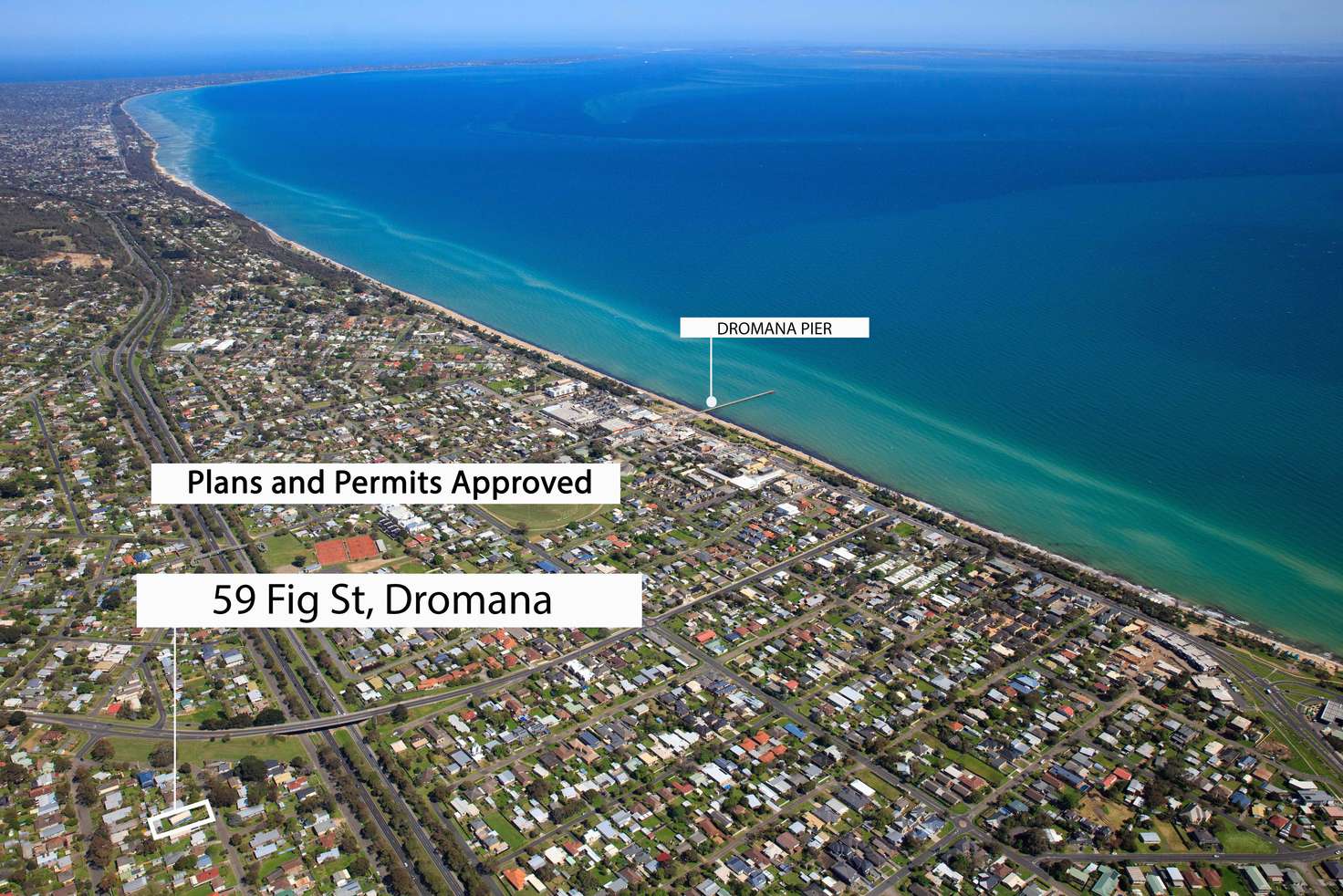 Main view of Homely house listing, 59 Fig Street, Dromana VIC 3936