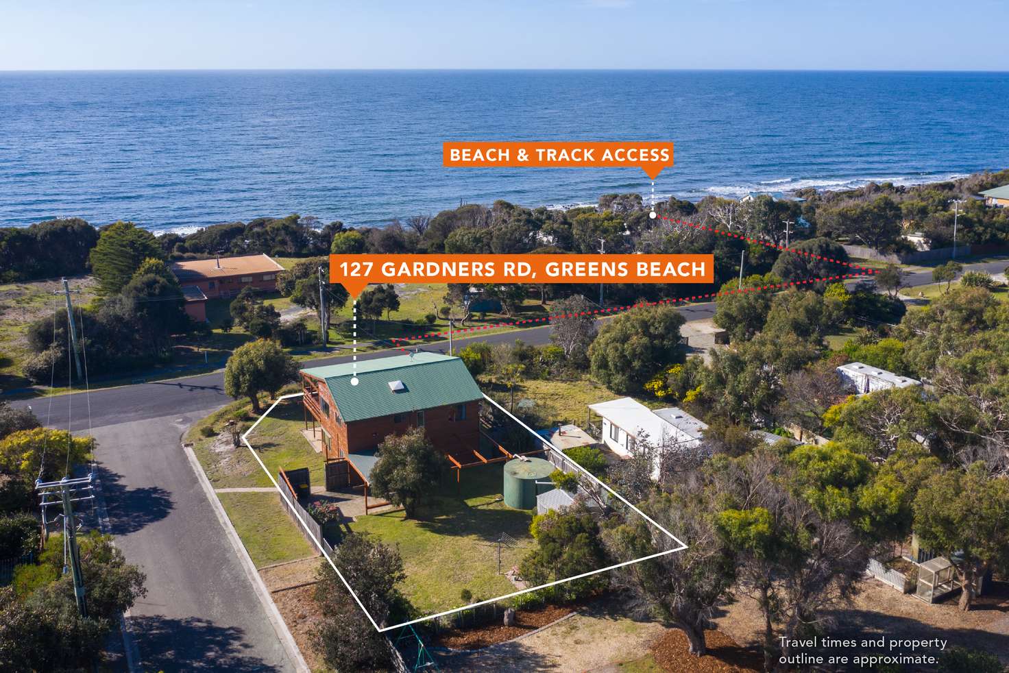 Main view of Homely house listing, 127 Gardners Road, Greens Beach TAS 7270