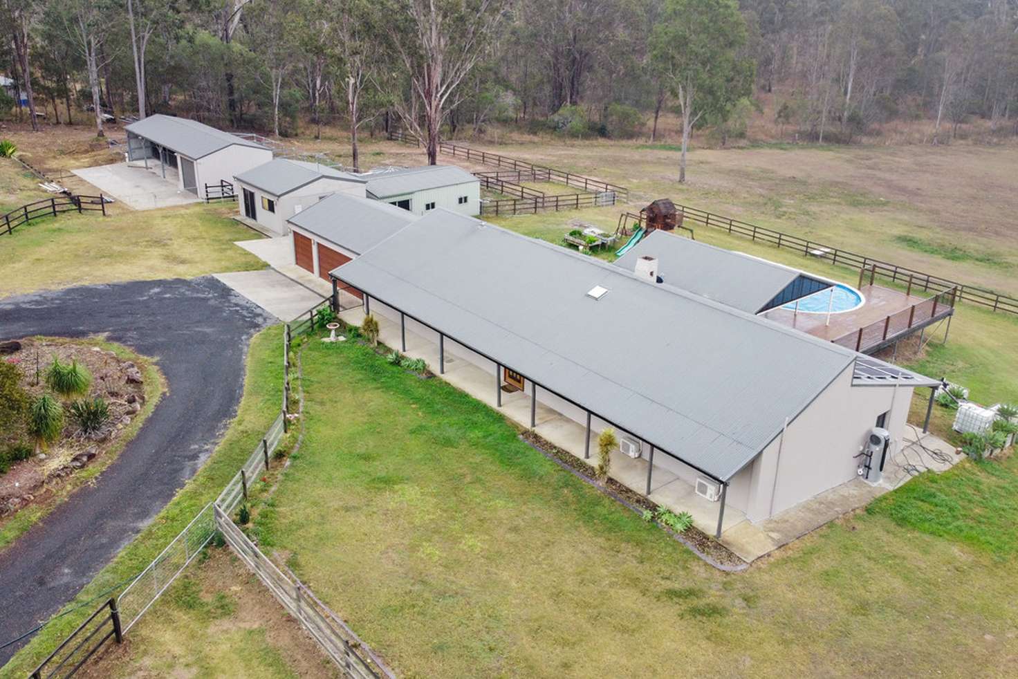 Main view of Homely acreageSemiRural listing, 193-209 Leopardwood Road, Cedar Grove QLD 4285