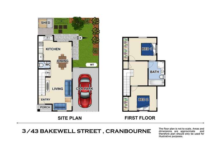 Third view of Homely townhouse listing, 3/43 Bakewell Street, Cranbourne VIC 3977