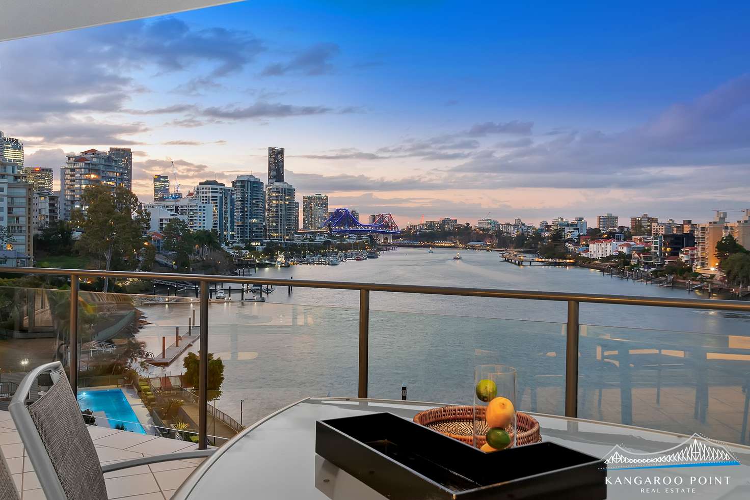 Main view of Homely apartment listing, 21/98 Thorn Street, Kangaroo Point QLD 4169