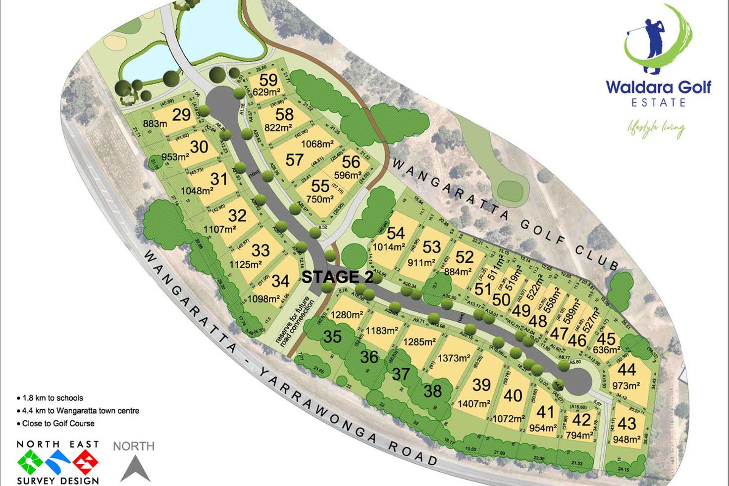 Main view of Homely residentialLand listing, LOT 31 Waldara Golf Estate, Wangaratta VIC 3677
