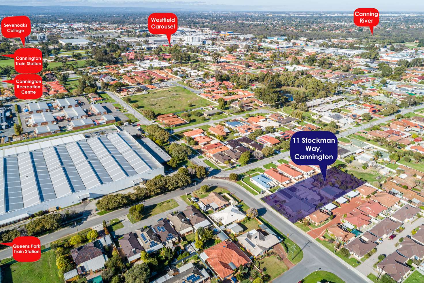 Main view of Homely house listing, 11 Stockman Way, Cannington WA 6107