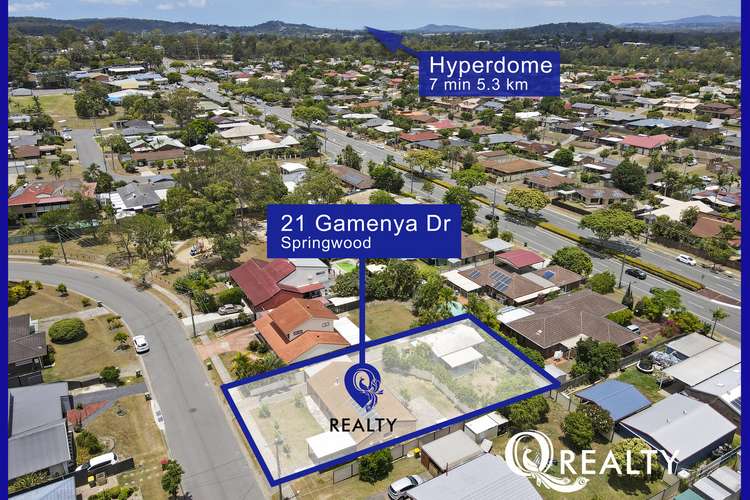 Main view of Homely house listing, 21 Gamenya Drive, Springwood QLD 4127