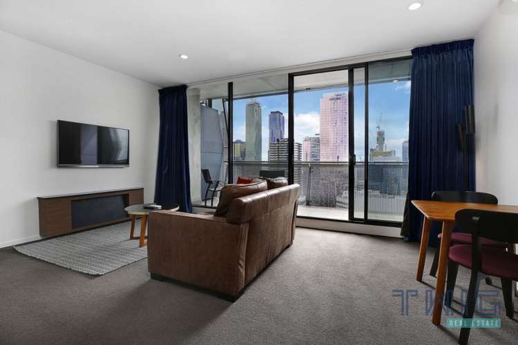 Second view of Homely apartment listing, 2402/350 William Street, Melbourne VIC 3000