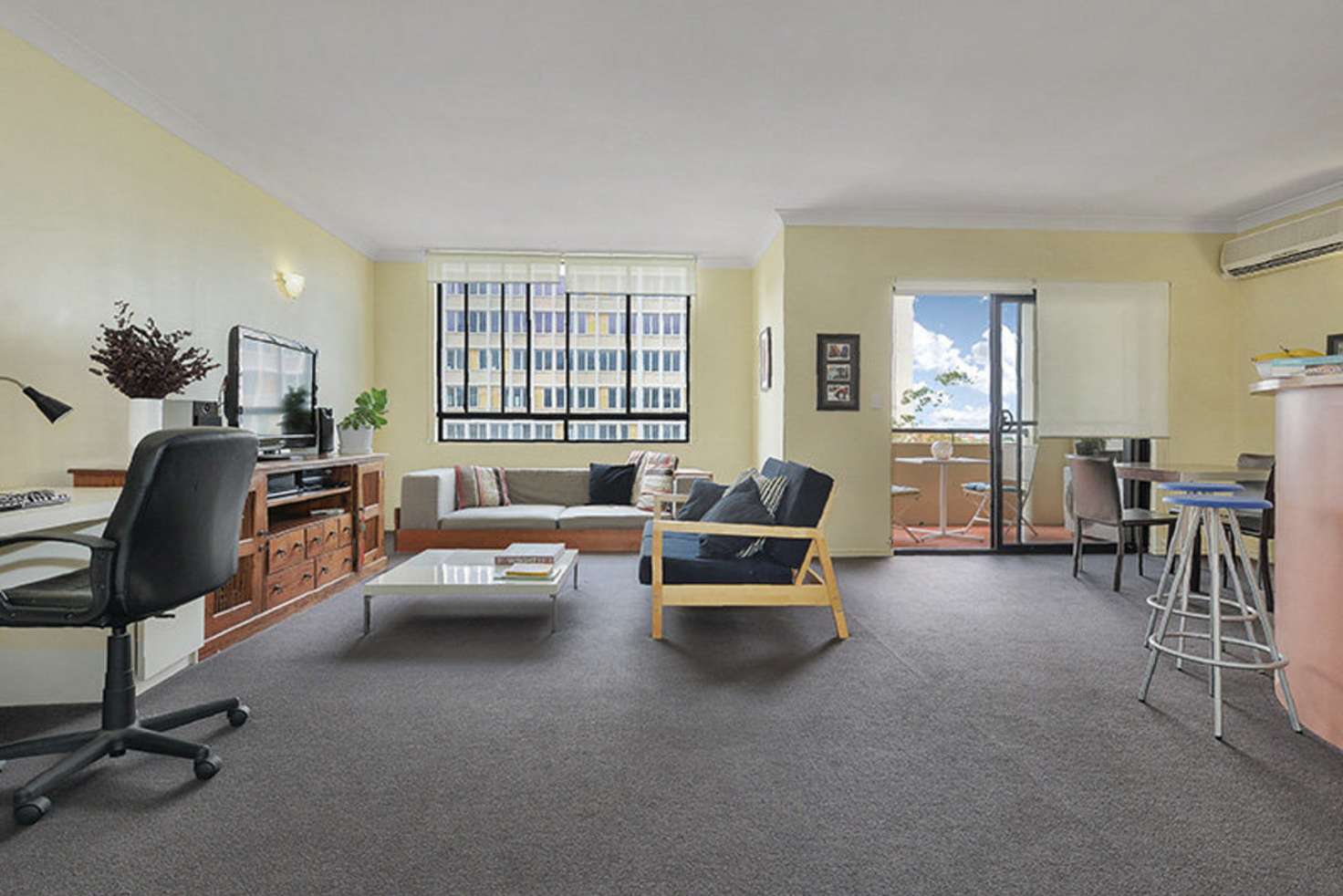 Main view of Homely apartment listing, 606/448 Boundary Street, Spring Hill QLD 4000