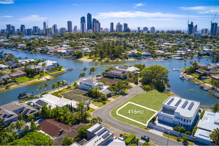 Second view of Homely residentialLand listing, 22 Beverley Crescent, Broadbeach Waters QLD 4218
