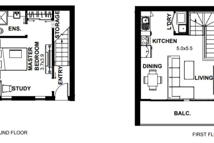 Main view of Homely townhouse listing, T30/29 St Paul's Way, Bakery Hill VIC 3350