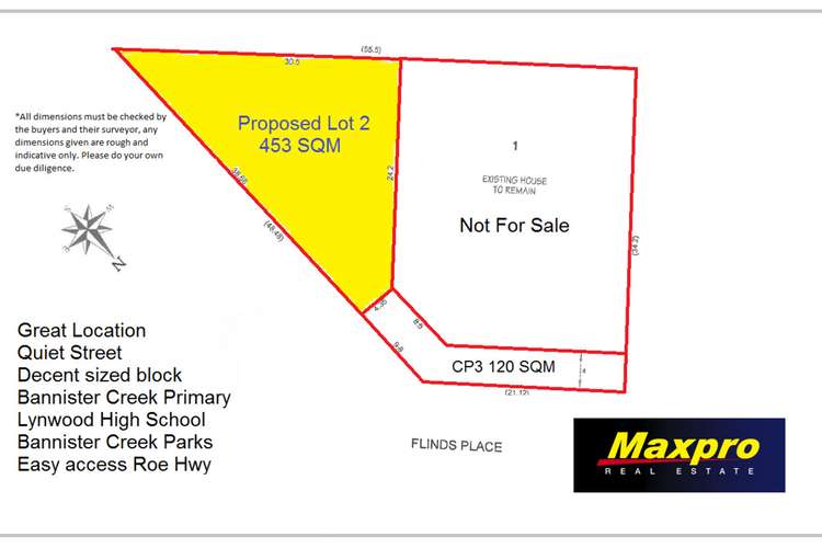 Third view of Homely residentialLand listing, 8a Flinds Place, Lynwood WA 6147