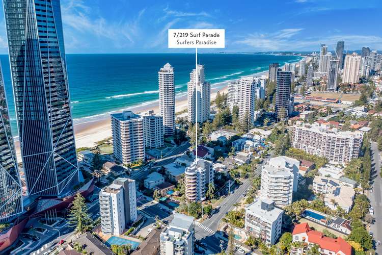 Main view of Homely apartment listing, 7/219 Surf Parade, Surfers Paradise QLD 4217
