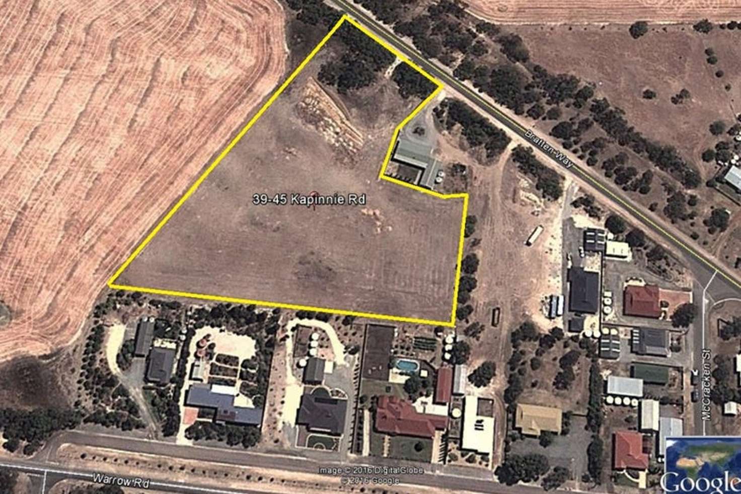 Main view of Homely residentialLand listing, 39-45 Kapinnie Road, Cummins SA 5631