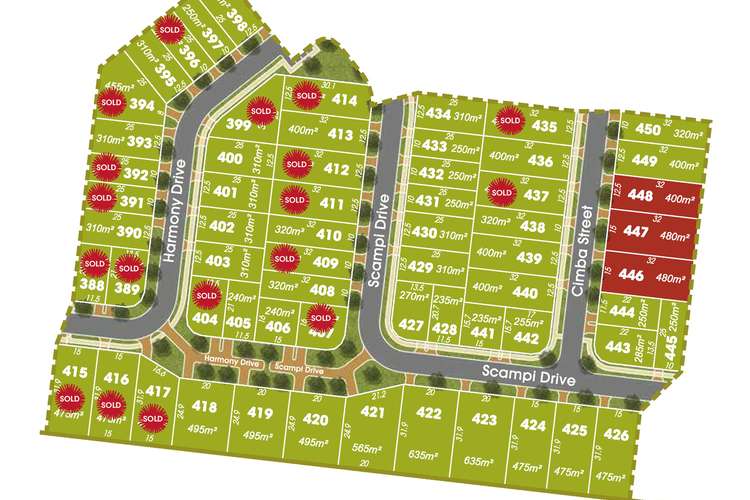 Second view of Homely residentialLand listing, LOT 100  (431 &432) Scampi Drive, Clinton QLD 4680