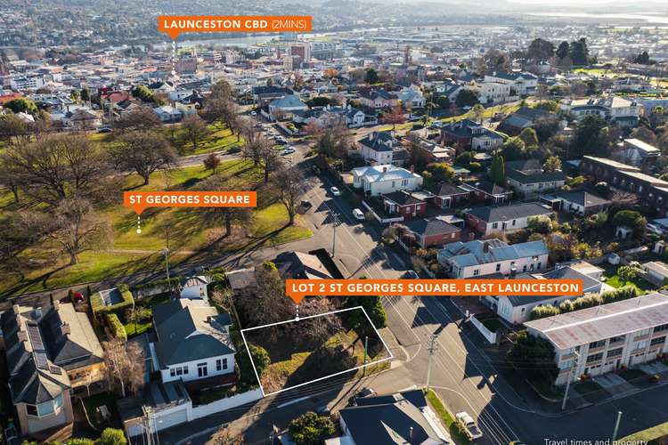 Main view of Homely residentialLand listing, LOT 2, 1 St Georges Square, East Launceston TAS 7250