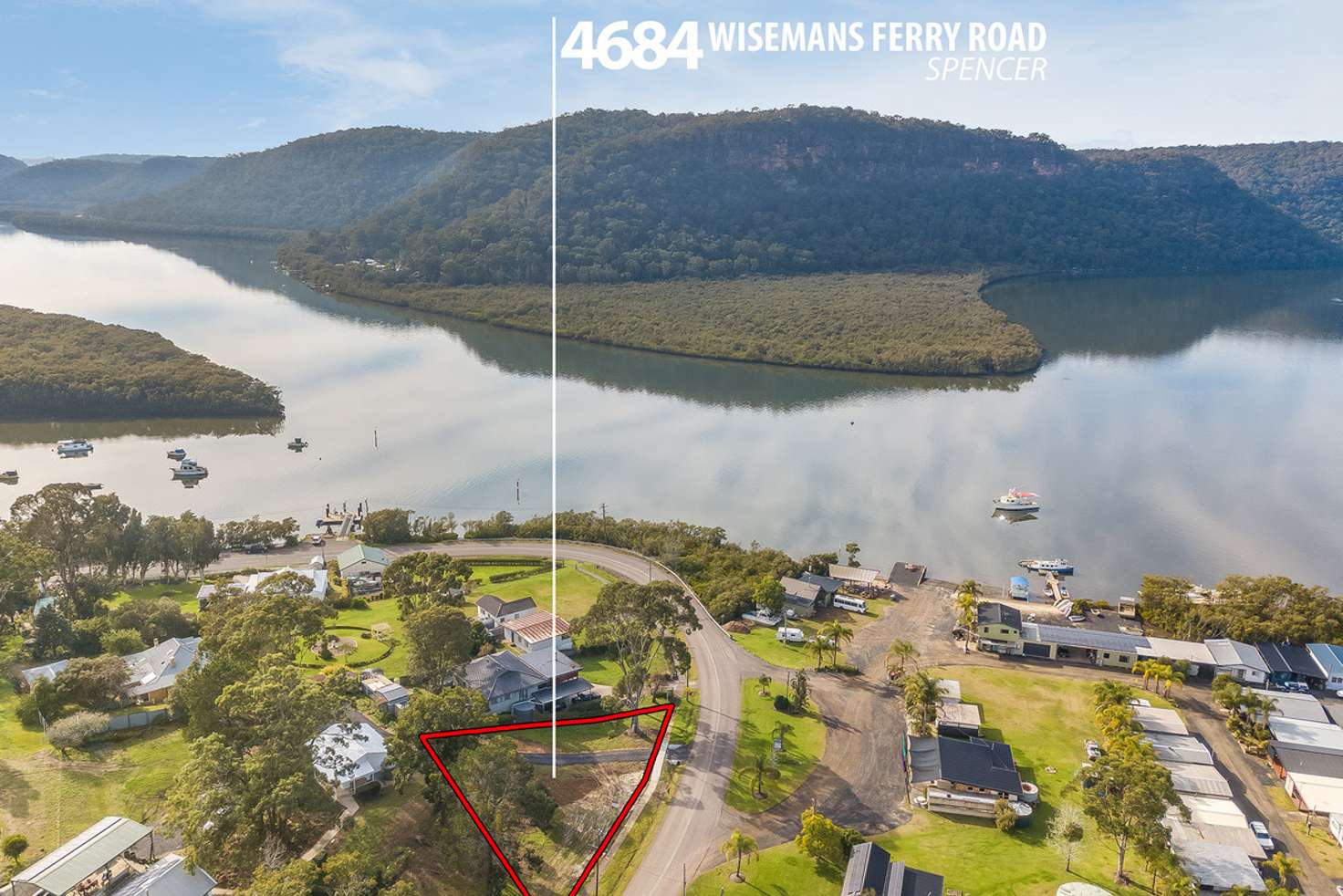 Main view of Homely residentialLand listing, 4684 Wisemans Ferry Road, Spencer NSW 2775