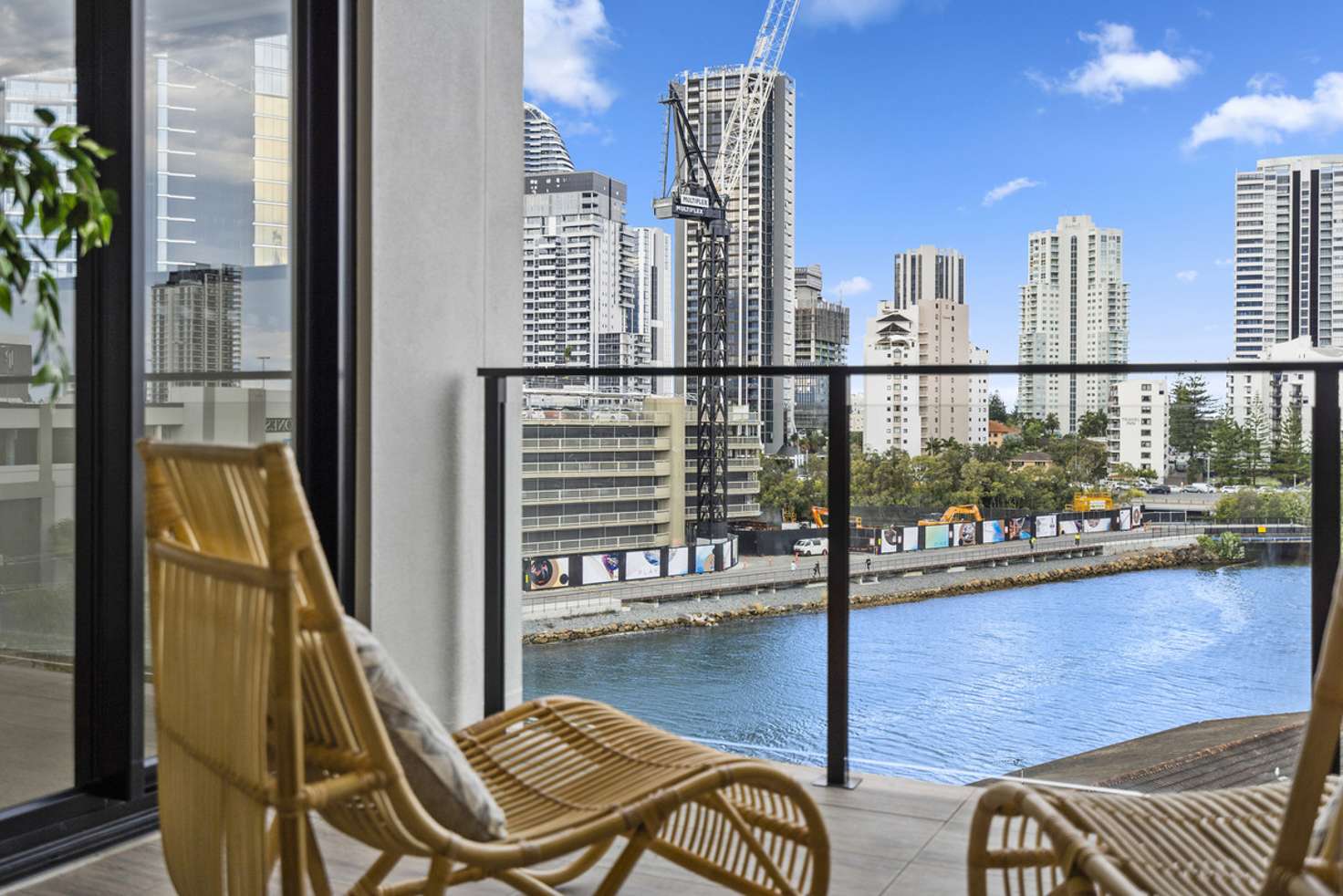 Main view of Homely apartment listing, 604/9 Hooker Boulevard, Broadbeach Waters QLD 4218