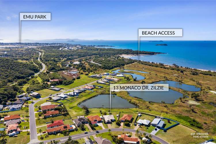 Main view of Homely house listing, 13 Monaco Drive, Zilzie QLD 4710