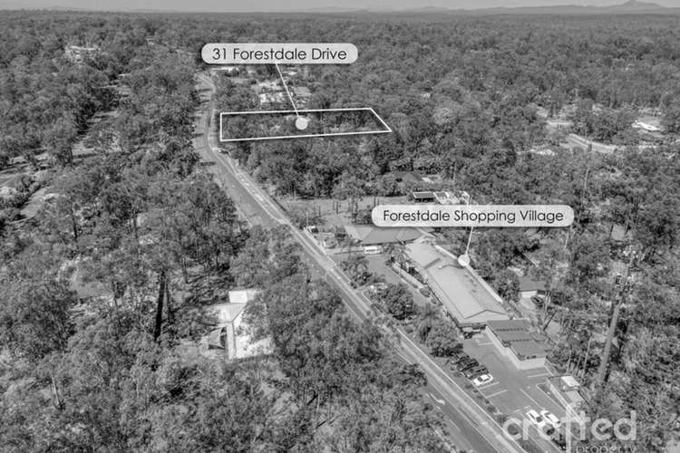 Main view of Homely acreageSemiRural listing, 31 Forestdale Drive, Forestdale QLD 4118