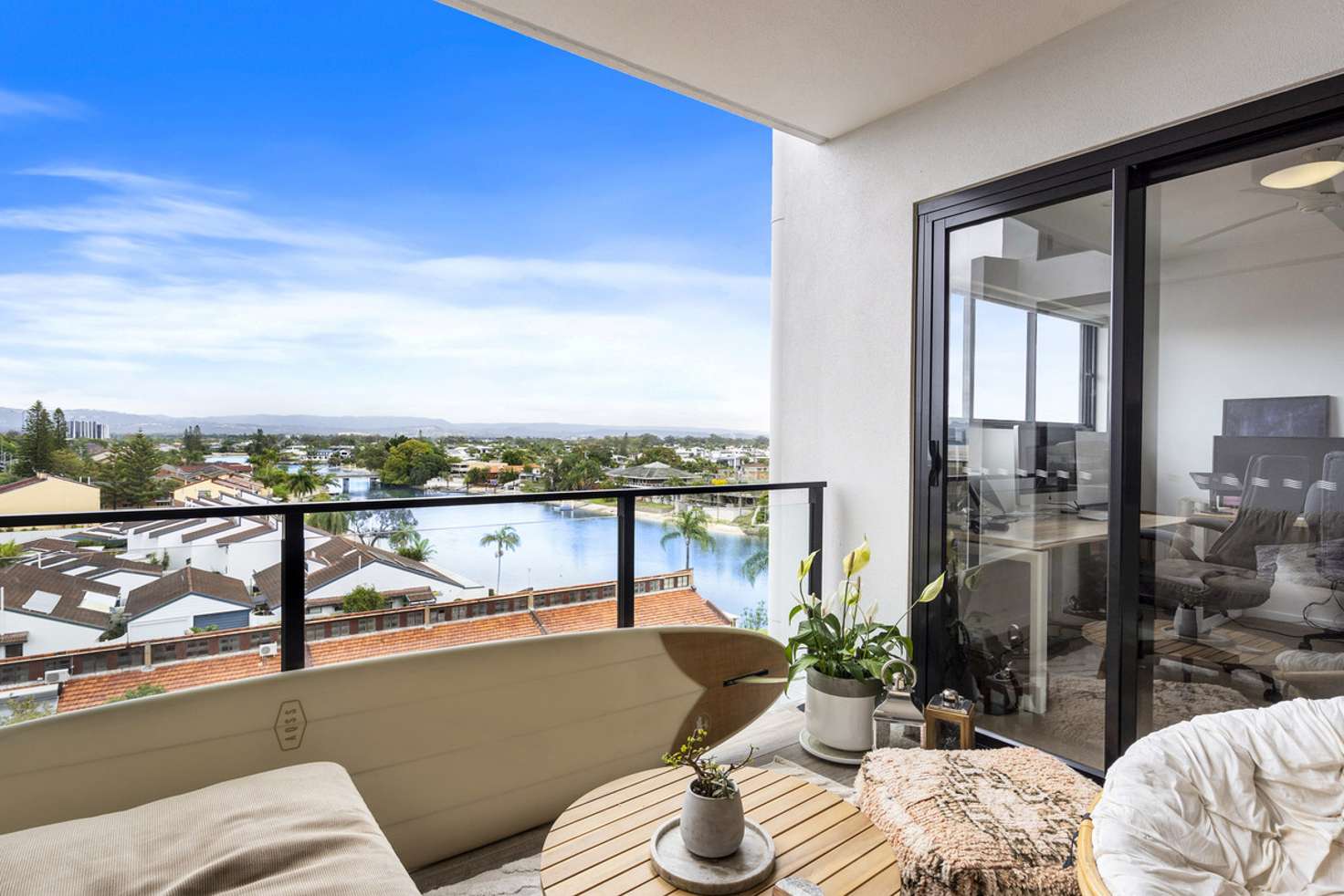 Main view of Homely apartment listing, 608/9 Hooker Boulevard, Broadbeach Waters QLD 4218