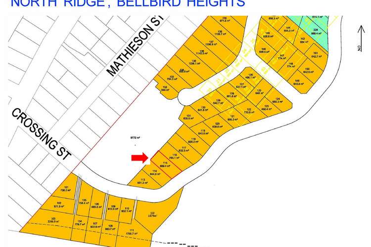 Main view of Homely residentialLand listing, LOT 115 Crossing Street, Bellbird NSW 2325