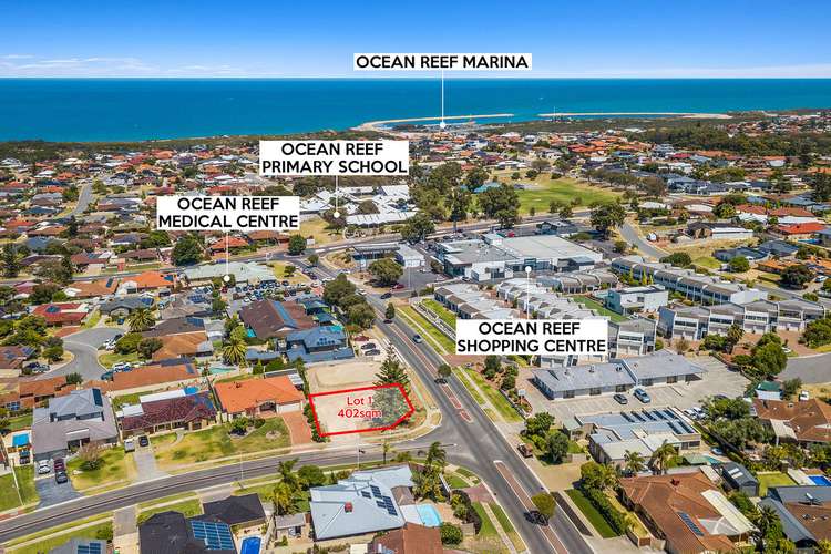 Main view of Homely residentialLand listing, 1 Tiller  Road, Ocean Reef WA 6027