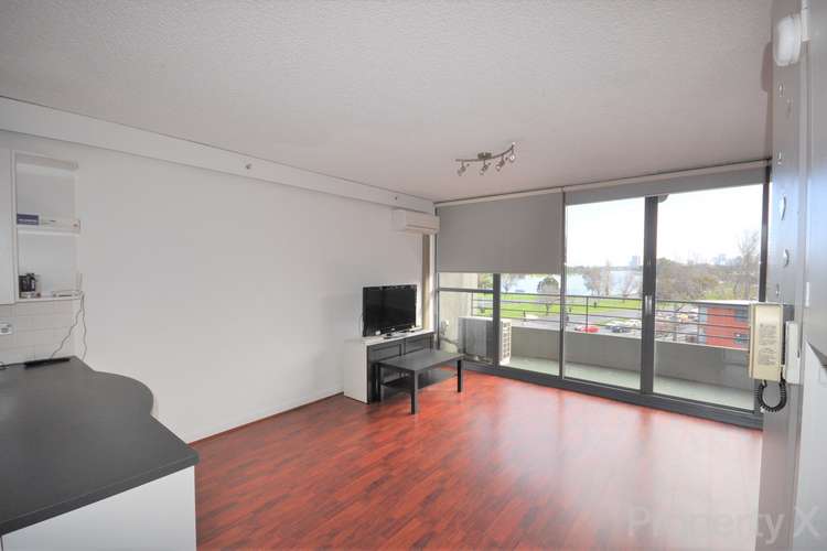 Main view of Homely studio listing, 403/81 Queens Road, Melbourne VIC 3000