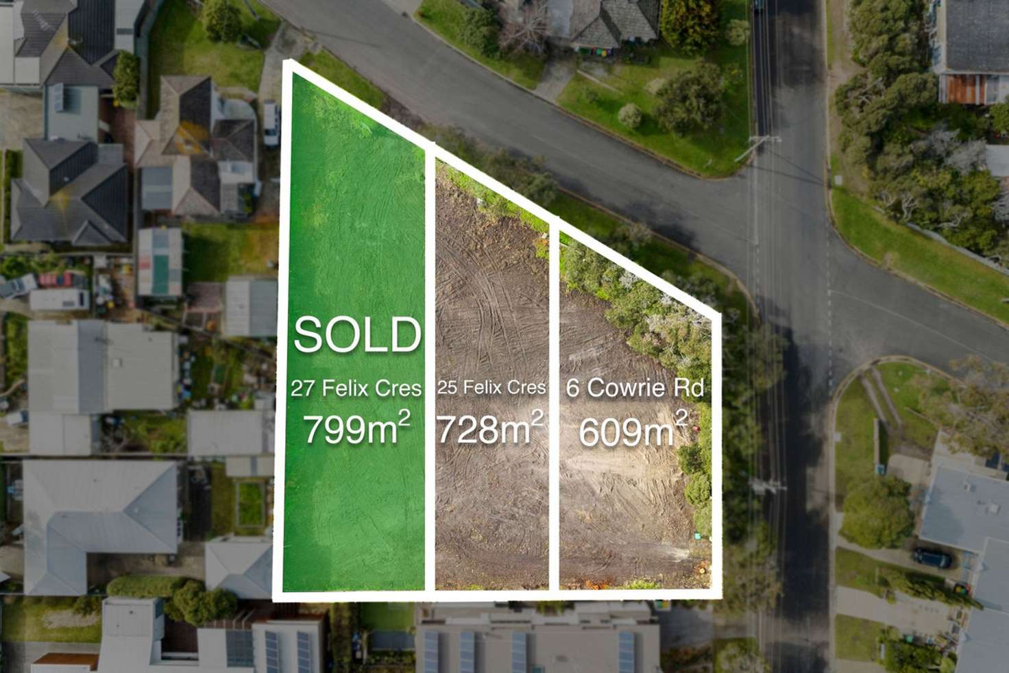 Main view of Homely residentialLand listing, LOT 2, 6 Felix Crescent, Torquay VIC 3228