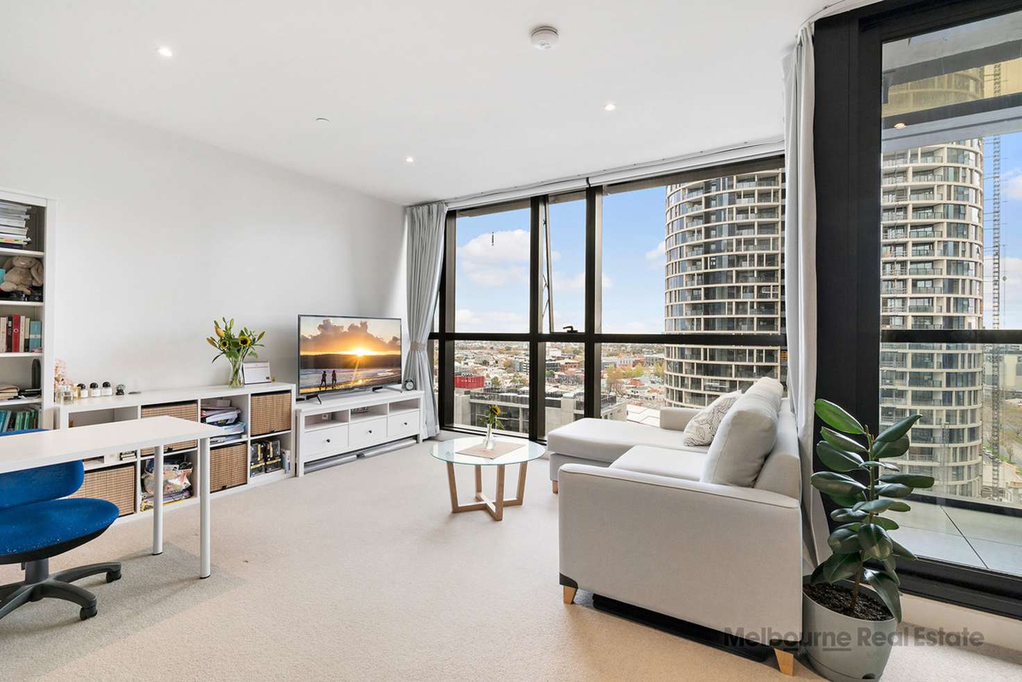 Main view of Homely apartment listing, 1905/155 Franklin Street, Melbourne VIC 3000