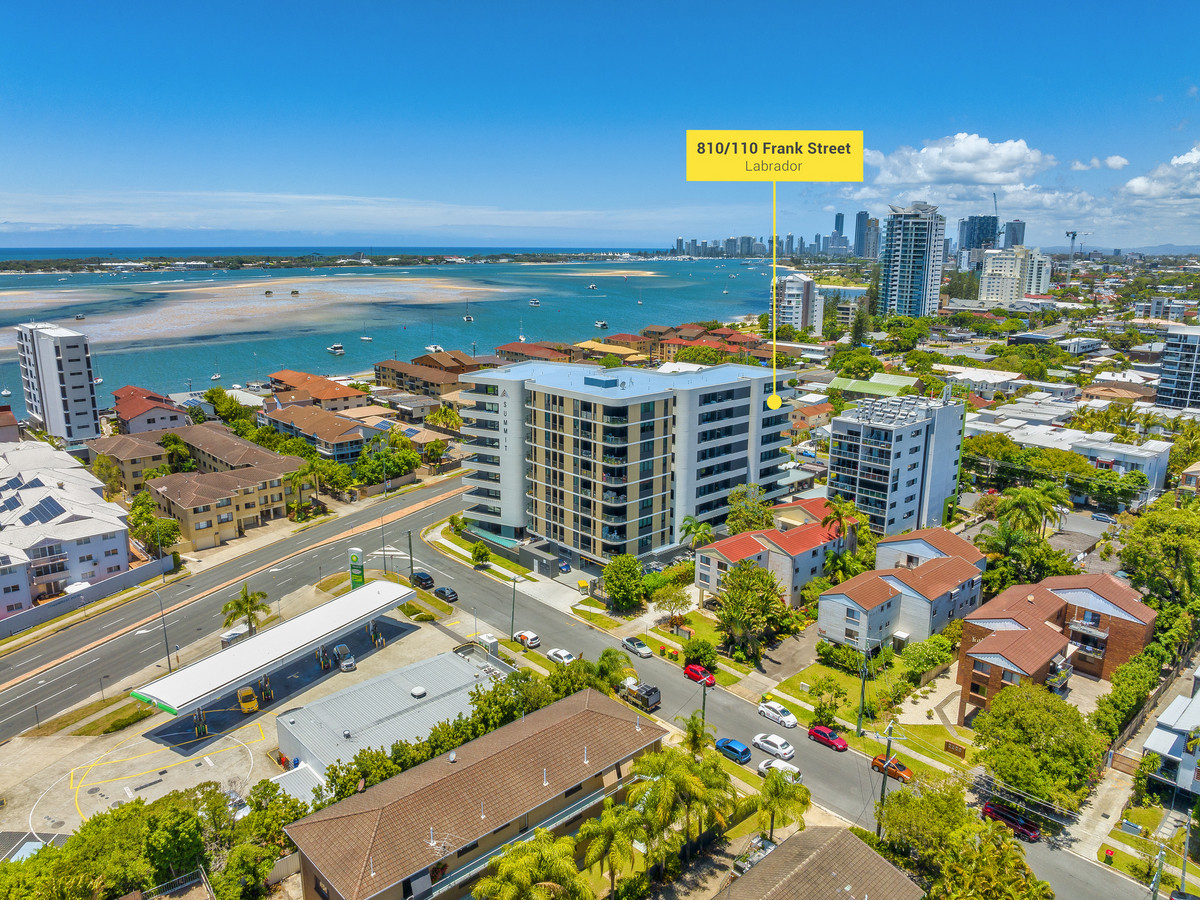Main view of Homely apartment listing, 810/110 Frank Street, Labrador QLD 4215