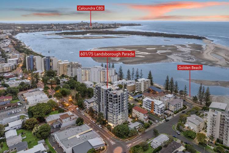 Main view of Homely unit listing, 601/75 Landsborough Parade, Golden Beach QLD 4551