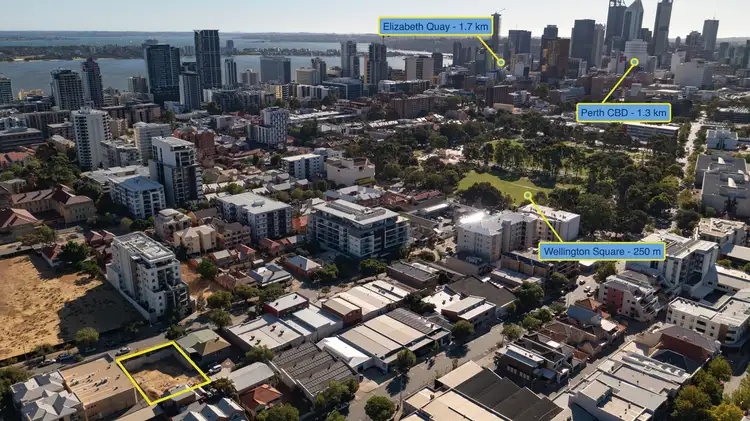 Main view of Homely land listing, 16 Wickham Street, East Perth WA 6004