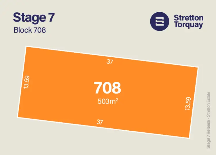 Main view of Homely land listing, LOT 708 Stretton Estate, Torquay VIC 3228