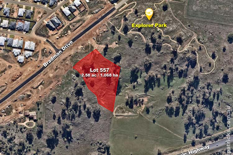Second view of Homely residentialLand listing, LOT 557 Bradman Drive, Boorooma NSW 2650