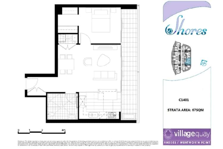 Sixth view of Homely apartment listing, 1401./63 Shoreline Drive, Rhodes NSW 2138