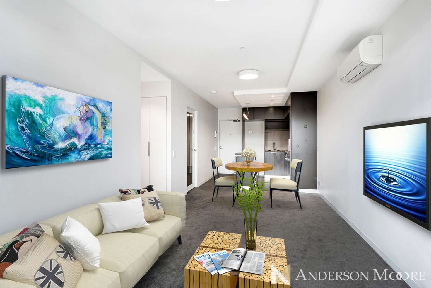 Main view of Homely apartment listing, B213/8 Grosvenor Street, Abbotsford VIC 3067