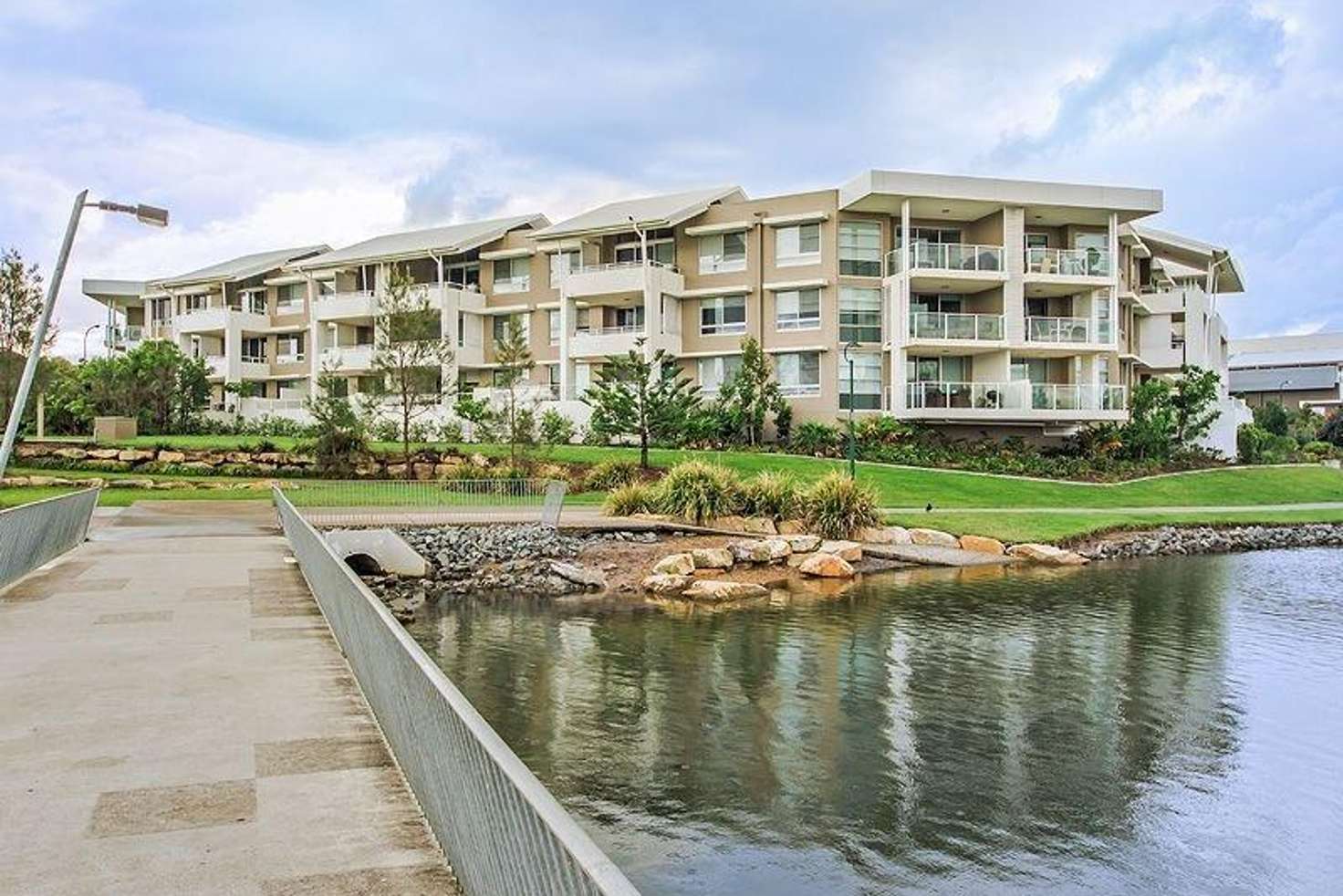 Main view of Homely apartment listing, 23/1 Lakefront Crescent, Varsity Lakes QLD 4227