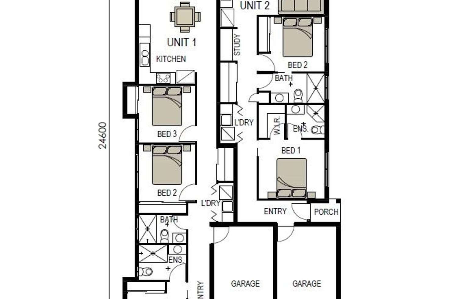 Main view of Homely unit listing, 1/17 Cartier Circuit, Burdell QLD 4818