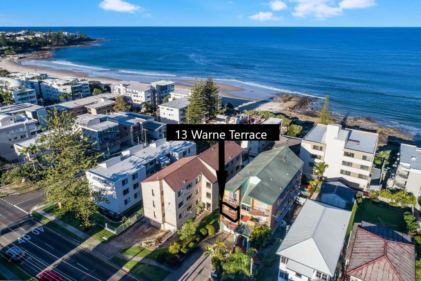 Main view of Homely unit listing, 13 Warne Terrace, Caloundra QLD 4551