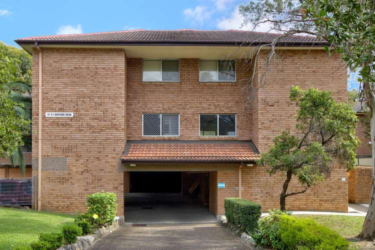 Main view of Homely unit listing, 4/47 Kenyons Road, Merrylands NSW 2160
