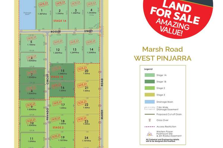 Main view of Homely residentialLand listing, Lot 24 Marsh Road, West Pinjarra WA 6208