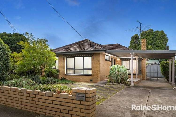 Main view of Homely house listing, 78 Military Road, Avondale Heights VIC 3034