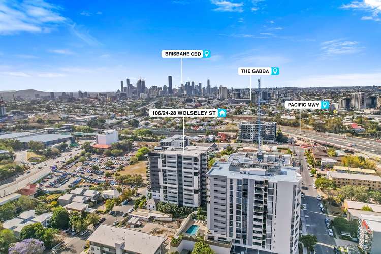 Main view of Homely unit listing, 106/28 Wolseley Street, Woolloongabba QLD 4102
