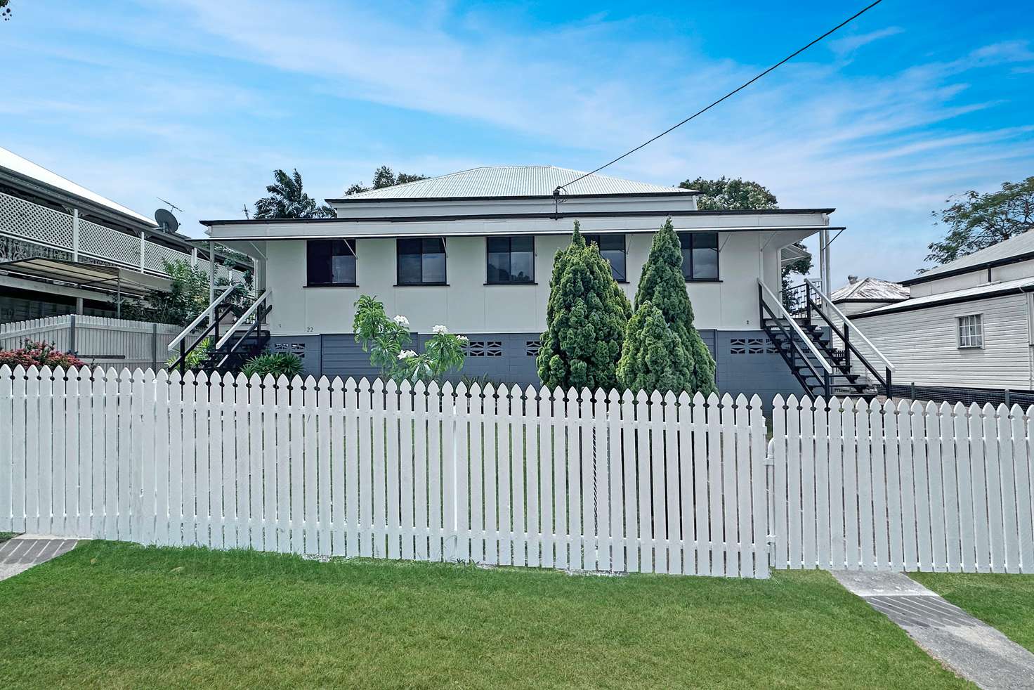 Main view of Homely semiDetached listing, 1 & 2/22 Separation Street, Allenstown QLD 4700