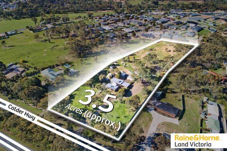 Main view of Homely acreageSemiRural listing, 5718 Calder Highway, Kangaroo Flat VIC 3555