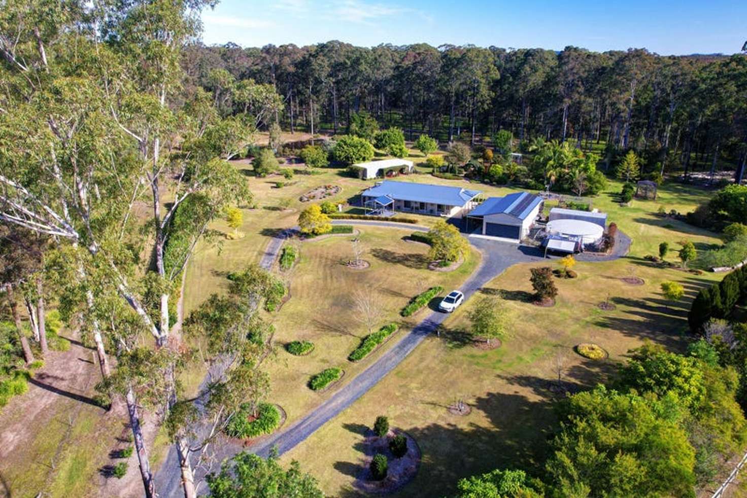 Main view of Homely acreageSemiRural listing, 14 Sheltie Pl, Nabiac NSW 2312