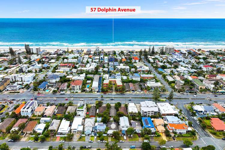 Main view of Homely house listing, 57 Dolphin Avenue, Mermaid Beach QLD 4218