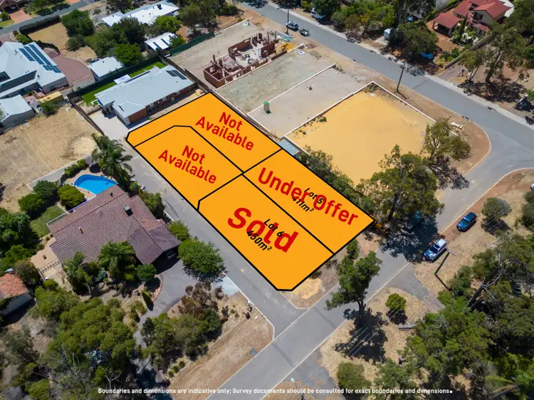 Third view of Homely land listing, LOT 5, 4 Seaview Terrace, Kalamunda WA 6076