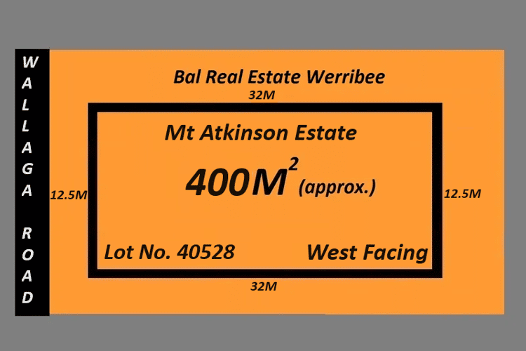 Main view of Homely residentialLand listing, Lot 40528 Wallaga Road, Truganina VIC 3029