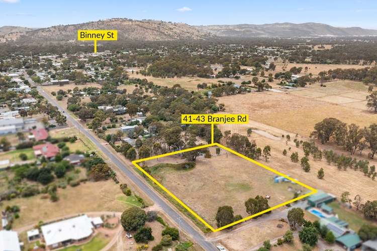 Main view of Homely residentialLand listing, 41-43 Branjee Road, Euroa VIC 3666