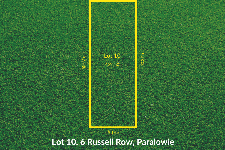 LOT 10, 6 Russell Row, Paralowie SA 5108