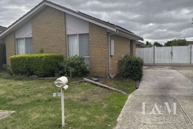 Main view of Homely house listing, 5 Bootie Court, Roxburgh Park VIC 3064